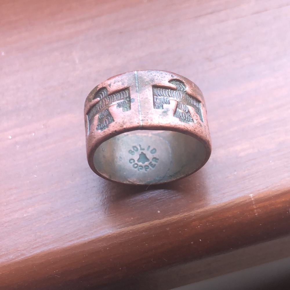 Copper Thunderbird Ring - image 4
